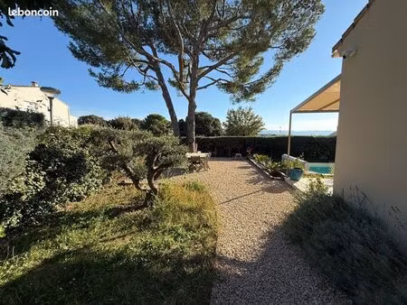 maison meublée 3 chambres + bureau – vue dégagée – piscine – eyragues clos serein