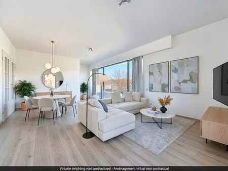 anderlecht: appartement lumineux avec 3 chambres et terrasse