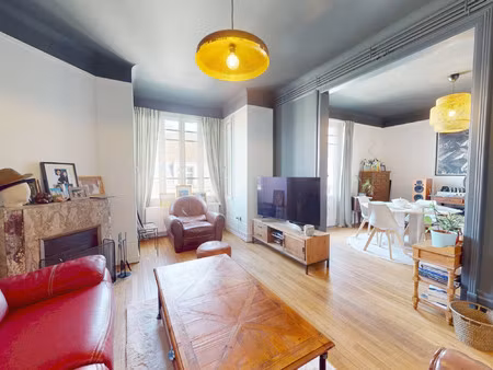 appartement art déco de 80m2, garage, parfaitement rénové