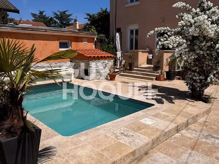 maison principale + appartement autonome 170 m² habitables piscine travertin rénovation ré