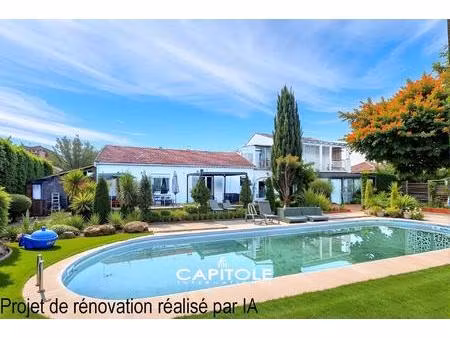 antibes – 2 villas indépendantes de 90 m² et 83 m² à vendre sur un terrain arboré de 1 514