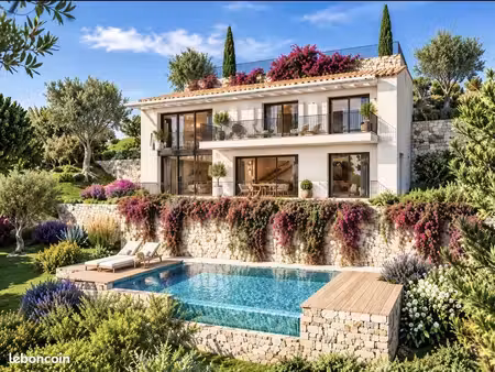 terrain 1911 m² falicon