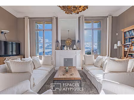 appartement d'exception 116 m² - le grand palais, grasse - vue mer