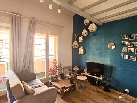 t1 duplex meuble avec terrasse et box à vallauris