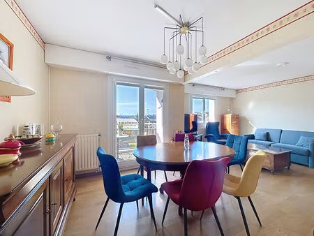 appartement metz 3 pièces - 61 m2 - 1 chambre - 2 balcons - 1 garage privatif - 1 cave