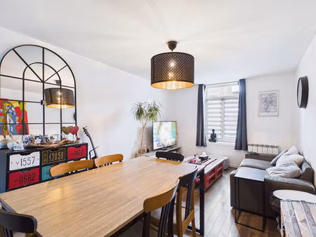 immeuble mixte appartement t3 + local professionnel annoeullin