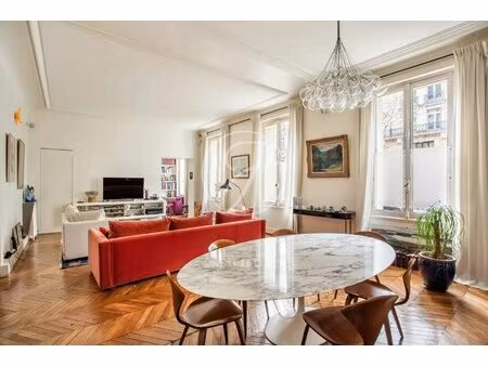 paris 17e - wagram / malesherbes - appartement à vendre - 6 pièces - 128,06m² carrez et 16