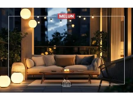 vente appartement neuf 3 pièces 66m2 melun - 257050 € - surface privée