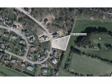 un exceptionnel terrain à bâtir à profondeville