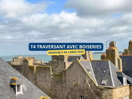 vente appartement 4 pièces à saint-malo (35400) : à vendre 4 pièces / 94m² saint-malo