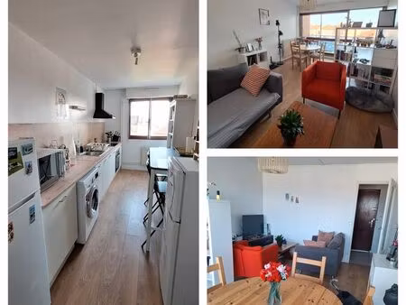 ? t2 55 m² – cuisine séparée – parking – ascenseur – disponible début mai