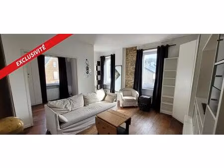 t4 duplex bas sablons - 3 chambres - box fermé