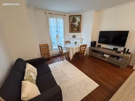 paris 16e – auteuil sud – appartement 2 pièces meublé – 40 m² – bail mobilité