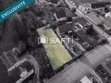 terrain constructible à vendre