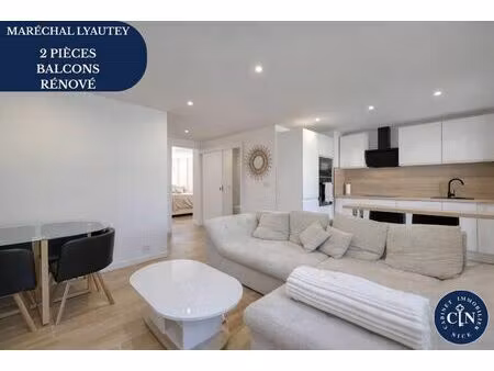 vente appartement 2 pièces 44 m² nice (06000)