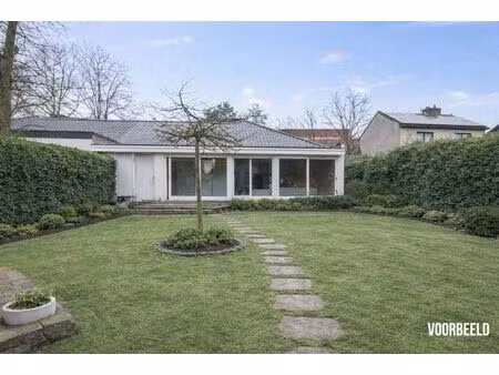 gelijkvloerse woning met zuidtuin en 3 slaapkamers