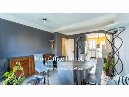 référence : 6452-nzw - appartement 3 pièces - balcon, cave