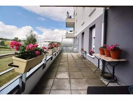 amiens sud, résidence les hauts cépages, vallée des vignes, t3 avec terrasse et parking pr