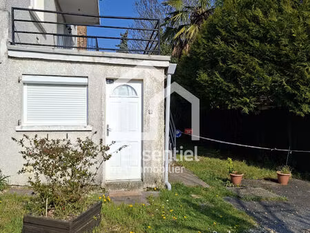 appartement - chanteloup les vignes - 2 pièce(s) avec son jardin privatif