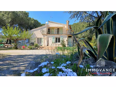 villa 7pieces avec piscine garage + 1 apt.t3.