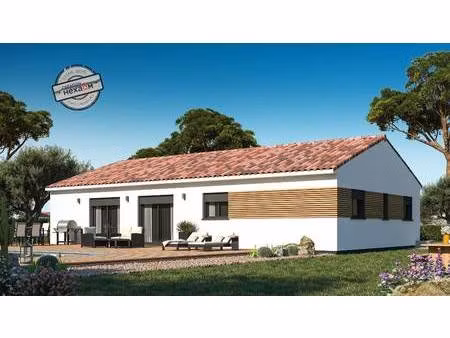 terrain avec maison neuve à vendre