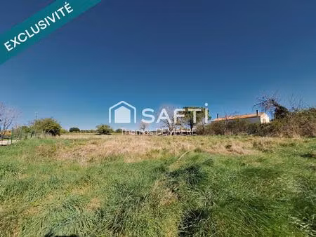 joli terrain constructible 2397 m² entre jonzac et montendre