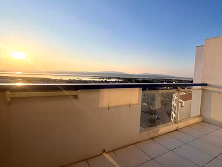 le barcarès exceptionnel : appartement 2 pièces avec vue imp