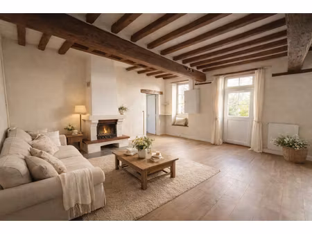 a louer - maison 4 chambres avec jardin tiercé à 20' d'angers