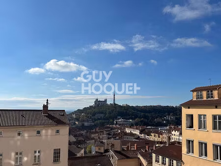 appartement 110 m² - vue fourvière - traversant
