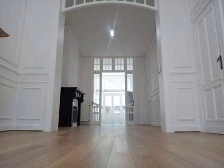 louise/jardin du roi superbe duplex rez de140m² jardin 300m²