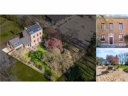 villa à vendre avec terrasse et jardin , faimes (vbe01084)