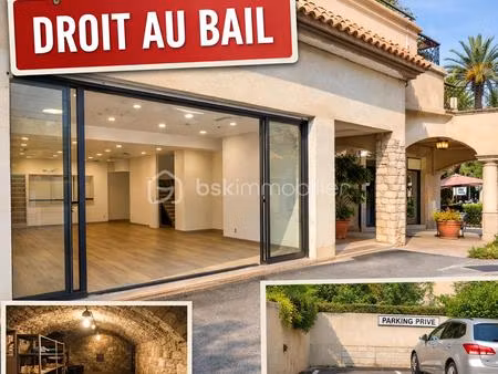 local commercial de 70 m² à mougins