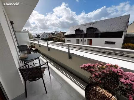 appartement t2 45m² avec balcon et garage