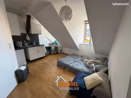 studio 1 pièce 15 m²