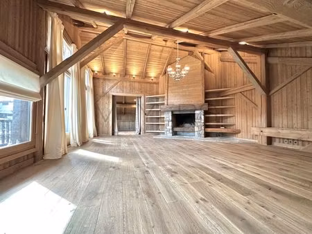 megeve - esprit chalet - 5 pièces principales / 3 chambres