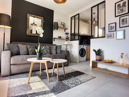 location etudiante - antibes val claret - 1 pièce(s) 22,43 m2 entièrement rénové.