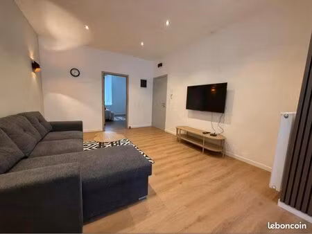 t2 ambilly meublé 45