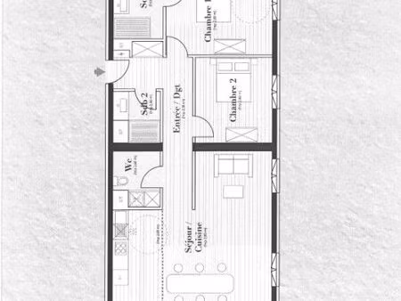 appartement 3 pièces 79 m²