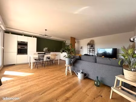 t3 refait à neuf entièrement meublé, de 75m² garage & terrasse