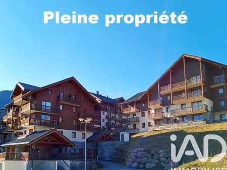 vente appartement 2 pièces 27 m² villarembert (73300)