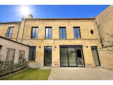 exclusif - caen hyper centre - maison de 100m2 - 4 chambres - jardin de 60m2