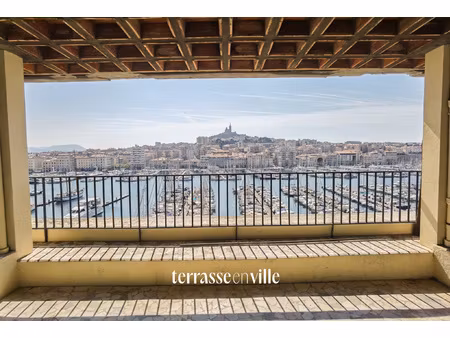 vieux-port - t4 avec terrasse plein sud - vue exceptionnelle