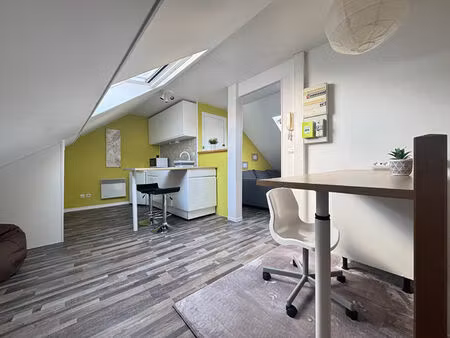 charmant studio meublé à louer à saint-thomas, reims