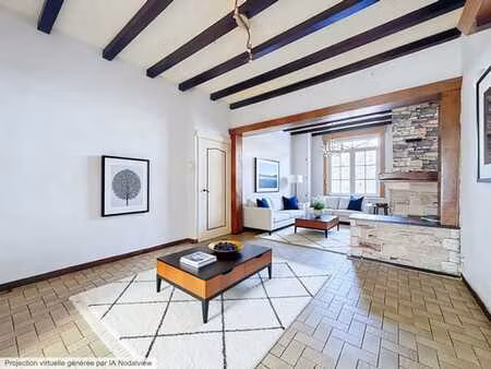 maison 2 chambres (poss. 3) à rénover avec jardin à luingne