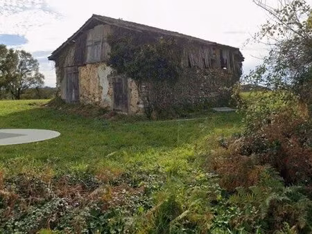 grange à reconstruire à l'identique sur 5000m² sur les côtea