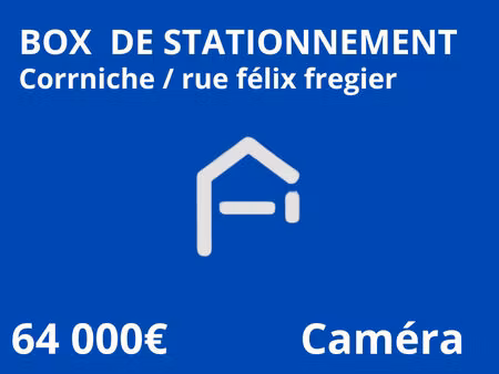 box de stationnement rue félix fregier / corniche
