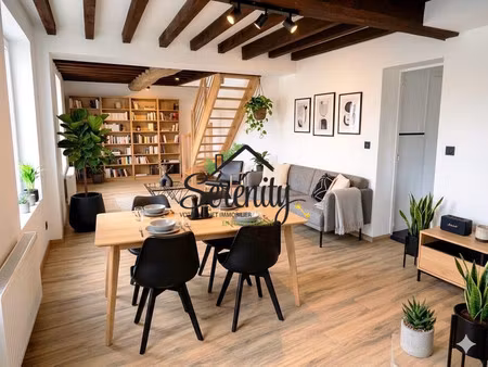 maison, 2 chambres, terrasse.