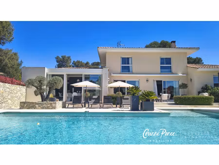 la splendide ! villa avec vue piscine chauffée et garage pro