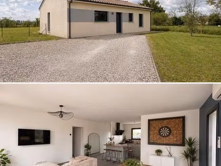 maison contemporaine 80m2