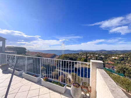 villa vue mer sur le golfe de saint tropez